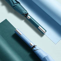 Meto double-layer automatic umbrella male and female students double large umbrella long handle sunscreen sunshade umbrella dual-purpose umbrella