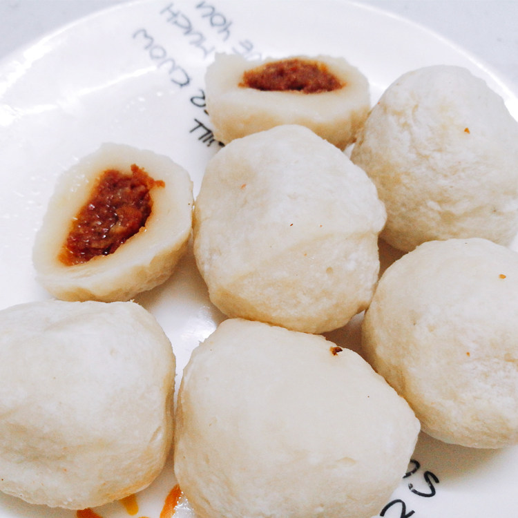 清真火锅丸子串串香包心鱼丸丸鱼丸关东煮麻辣烫福春园500g烧烤丸