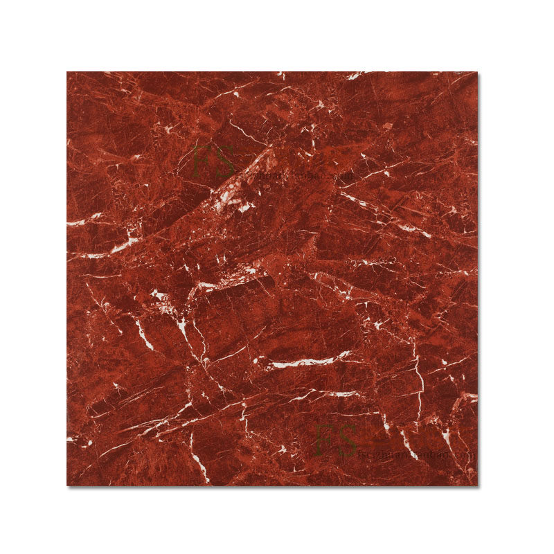 佛山正品800*800紫罗红全抛釉瓷砖大理石地砖满堂红地板砖门槛石