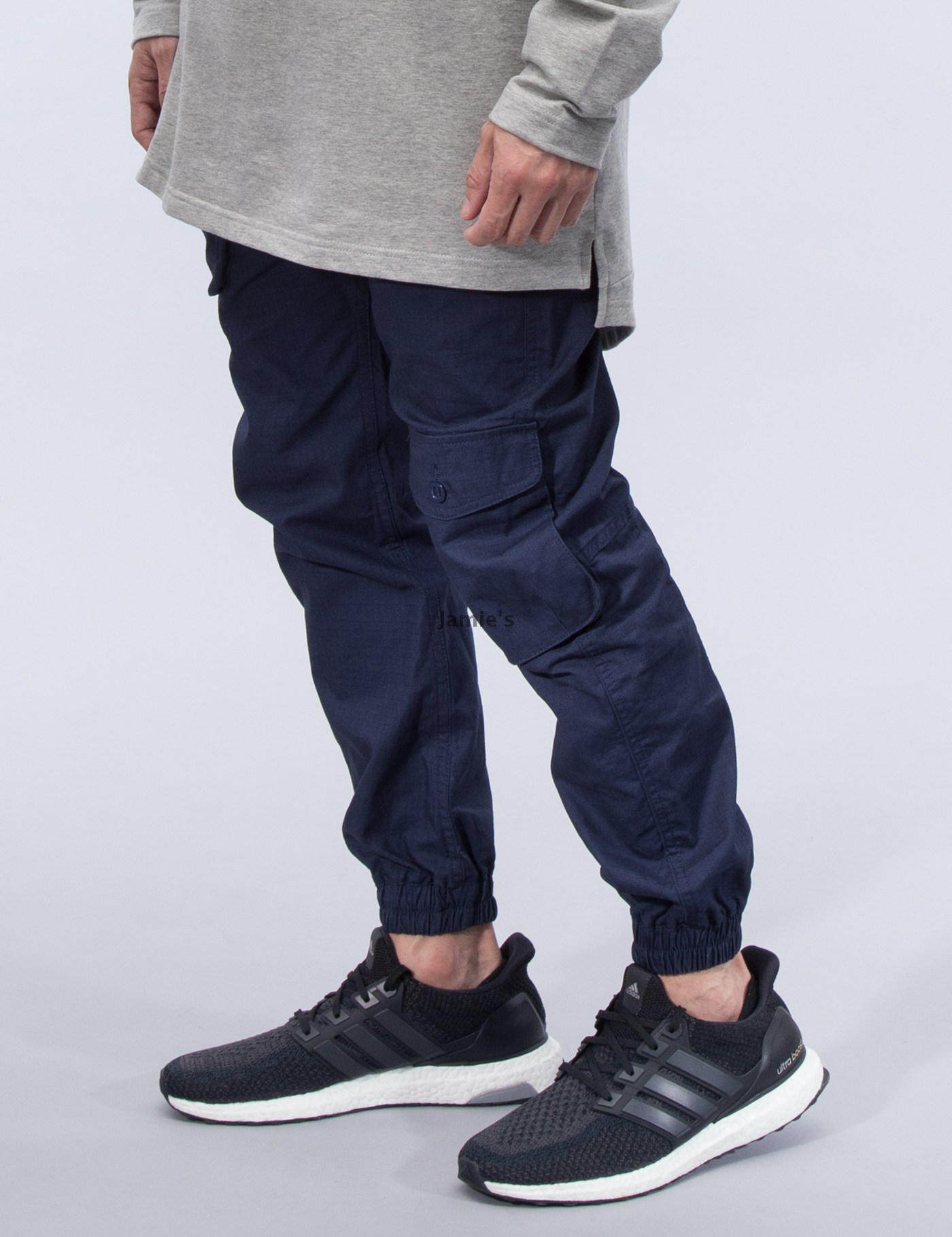 【js淘淘乐】publish izzy jogger pant 多口袋工装束脚慢跑裤