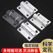Stainless steel random stop arbitrary stop hardware plastic adjustable torque hinge with damping buffer cabinet door and window hinge