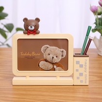 Photo-frame beautifully cute cartoon minimalist Pendulum Bench 6 inch 7 inch 7 inch Baby Photos Minimalist Washout Creativity