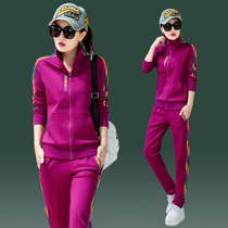 Sportswear set women Spring and Autumn 2020 new fashion loose size long sleeve casual two-piece early autumn foreign gas