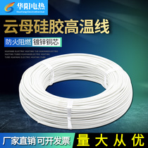 500 degrees High temperature line High temperature resistant wire Silicone Mica High Temperature Wire 2 5 4 6 Squared Electromagnetic Heating
