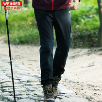 Venier outdoor assault pants mens winter thickened velvet couple mens mountaineering pants warm soft shell mountaineering pants women