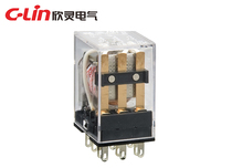 Hingling HHC68B-3Z (HH53PMY3) L electromagnetic relay (with lamp) DC24