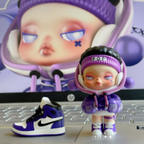 Tintin is very blind Skullpanda bear meow boom blind box car air conditioning outlet car pendant custom gift