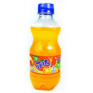 江浙沪皖正品包邮 特价迷你装芬达橙味汽水碳酸饮料300ml24瓶