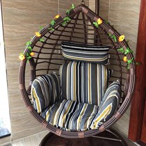 Hot Sell Hanging Basket Indoor Leisure Outdoor Rocking Chair Autumn Thousands Cane Chair Single Imitation Vines Nest Hanger Cradle Chair Plus Rough Vines