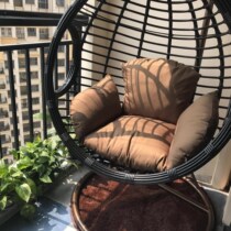 Rocking chair single double coarse vine hanging basket Rattan Chair New birds nest Hanging Chair Balcony Autumn Thousands Indoor Outdoor Patio Cradle chair