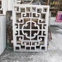 Huipai ancient building flower window rectangular wall flower window hollow flower window wall villa flower window A74 80*60CM