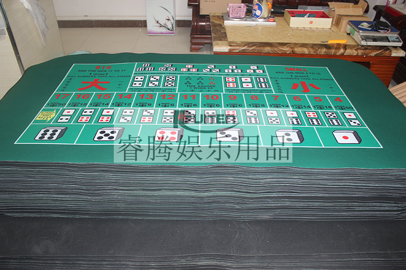 Baccarat Dragon Tiger Size Dice Roulette 21 Point Rubber Poker
