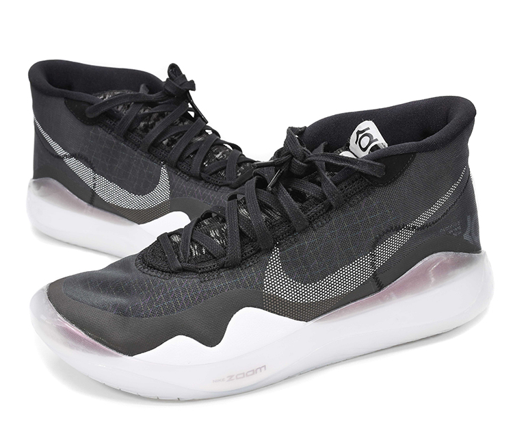 【小琦鞋柜】nike zoom kd12 杜兰特12黑白实战篮球鞋 ar4230-001