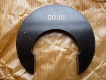 C-shaped outer circle card gauge Outer diameter card plate U-shaped I-shaped horseshoe inlaid cemented carbide smooth limit shaft dosage gauge