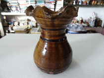 Antique collection North Korea 100 annual average glazed old ceramic chopstick cage