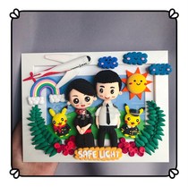 (Flight attendant empty less) (Work display) Clay doll is only for appreciation do not shoot (light hand)