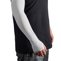 Sunscreen ice silk sleeve sleeve gloves anti-ultraviolet cooling cold feeling breathable non-slip extended driving sleeve