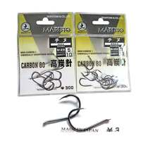 one thousand again crooked mouth fish hook Japanese soil fertility rich high carbon needle wild fishing grass carp silver carp with barb fishing hook