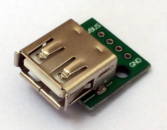 usb母座头转直插转接板接头插头座接口diy数据线充电线接线端子