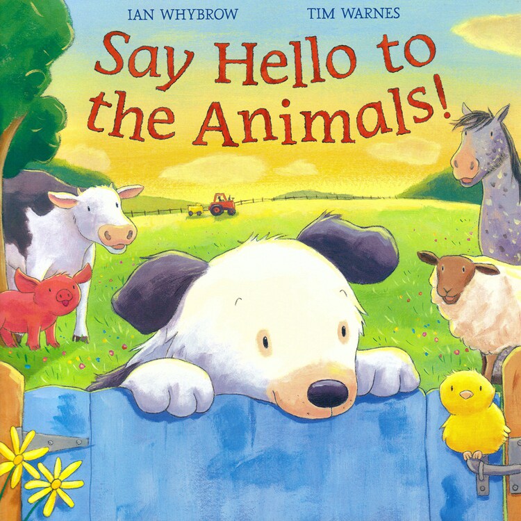 【中商原版】say goodnight/hello to animals 3册套装 儿童睡前绘本