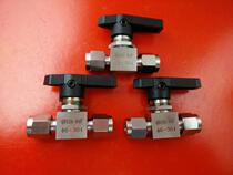 304 card ball valve imitation American card sleeve ball valve card sleeve two-way three-way ball valve