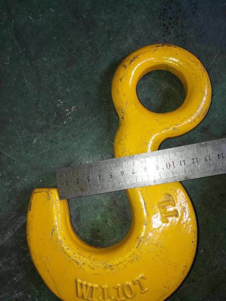 集装箱吊钩/起重吊钩索具吊钩10吨直角45度左右型吊钩货柜钩钩子