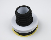 Urinal flange connection fittings urinal horizontal sewage pipe sealing fittings urinal rubber horse head