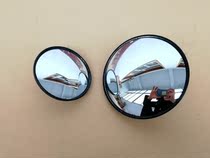 Electric motorcycle tricycle truck rearview mirror coach auxiliary round mirror convex mirror circular mirror accessories
