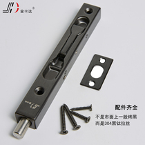 304 stainless steel latch black wooden door metal door bolt door buckle concealed hidden female female door undercover female door