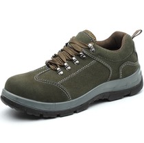 Anti-smashing and stab-resistant steel Baotou solid bottom oil-resistant male low-top breathable leisure site construction machinery manufacturing labor protection shoes