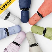 Japan CK Parasol Female sun protection UV sunshade rain dual use folding mini ultra light compact portable