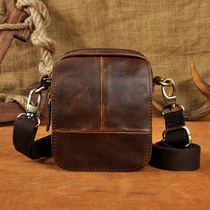 Head Oil Rack Fur Trading Men Leisure Renaissance Current Mobile Phone Camera Outdoor Small Waist Bag