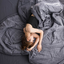 Onojia pure cotton skin-friendly summer cool quilt good-quality washed cotton thin quilt breathable pure cotton retro plaid air-conditioning quilt