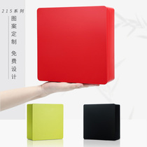 Iron box Heaven and earth cover packaging box Hand-in-hand biscuit gift tea box LOGO custom creative portable moon cake box black