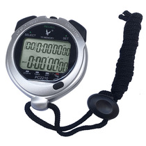 Tianfu electronic stopwatch referee coach code watch alarm clock with temperature two rows of display PC2210