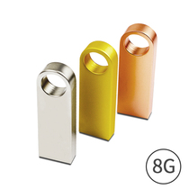Metal small Jinguang 8G USB flash drive personality creative custom LOGO business gift U disk mini bidding waterproof