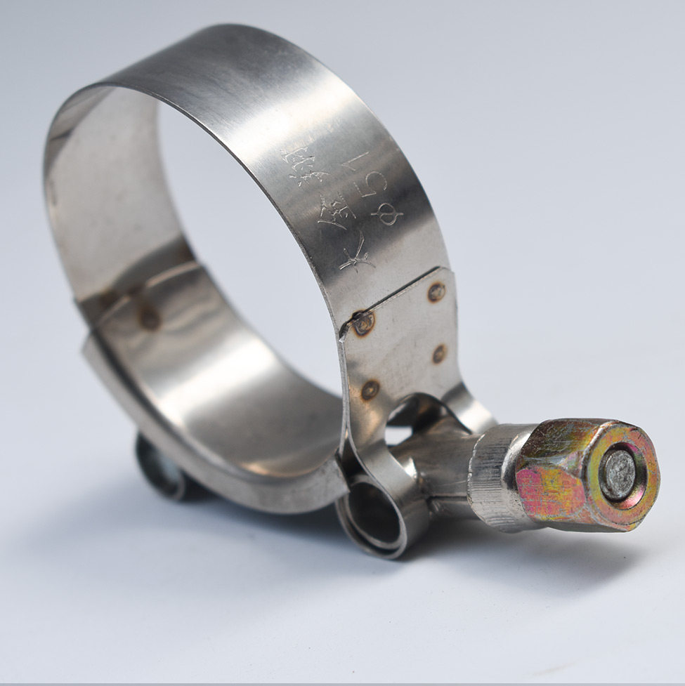 t型加厚强力不锈钢喉箍卡箍加强型通风管道水管管箍紧箍管夹包邮