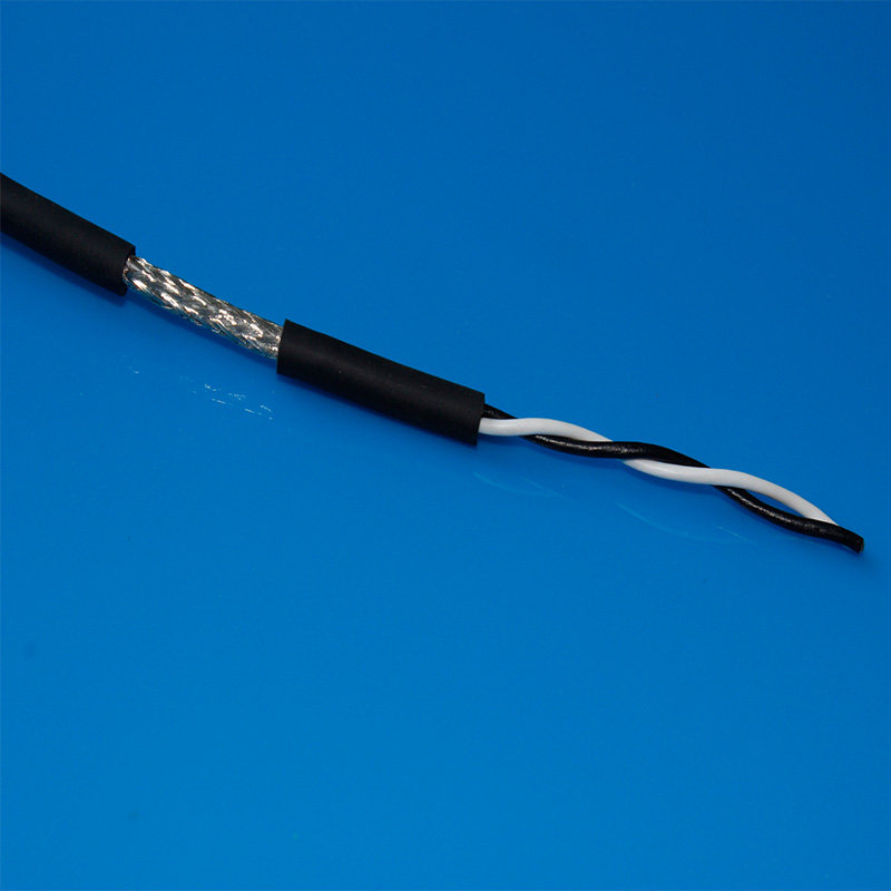 2芯双绞屏蔽线 柔软 拖链 耐油 耐磨 抗拉信号电源线缆