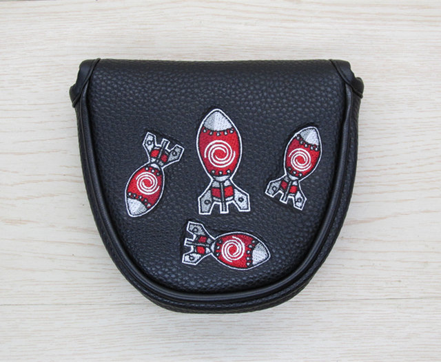 ຂໍ້ສະເໜີພິເສດການເກັບກູ້ Odyssey golf putter cover semi-circle putter protective cover magnet closure ແທ້