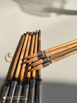 Lezhou Ye County Old Brush Pen 1 Ulong Yu Yangshan Mountain Horse raccoon Mao Fighting pen Large block of pure wool material No nylon