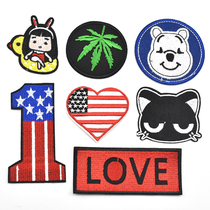 Clothes patch patch patch fashion pattern stickers jeans childrens clothes decoration repair hole embroidery decals embroidery decals cloth stickers