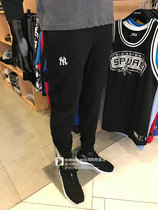Taiwan procurement MLB Yankees autumn and winter mens casual pants cotton trousers slim-fit small feet sweatpants
