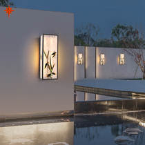 Outdoor Villa Patio Wall Lamp New Chinese Style Outdoor Walled Aisle Balcony Waterproof Wall Lamp Hotel Folk wall Lamp