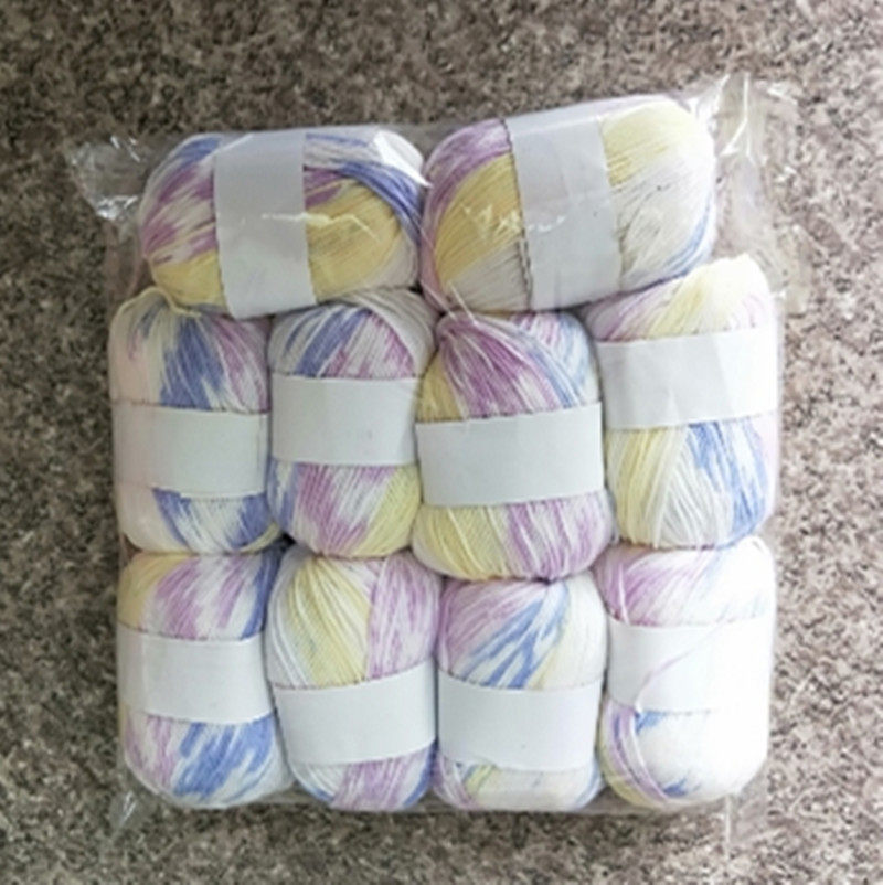 毛线 清仓 特价 处理 蚕丝蛋白宝宝毛线 婴儿童手编织鞋玩偶毛线