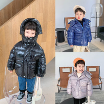 Childrens clothing boys cotton clothes 2020 new childrens winter clothes down cotton clothes baby foreign cotton padded jacket children thick coat