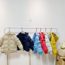 Boys cotton clothes baby cotton clothes 2020 new childrens winter clothes children Foreign style thick coat boys winter cotton padded jacket