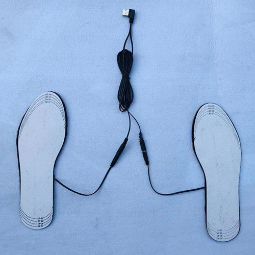 usb5v电热鞋垫保暖鞋垫usb炭纤维保暖鞋垫usb发热鞋滑雪鞋垫