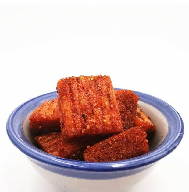 四川特产零食小吃家能连山大刀肉辣条怀旧零食218g袋