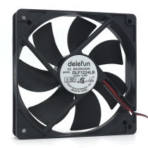New DC 12025 24v double ball bearing 12CM cooling fan 2800 turn large air volume fan