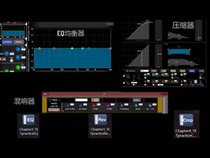 Ear training software video tutorial (EQ reverberation compression ear training artifact) 6 sets with software Luo Wei store